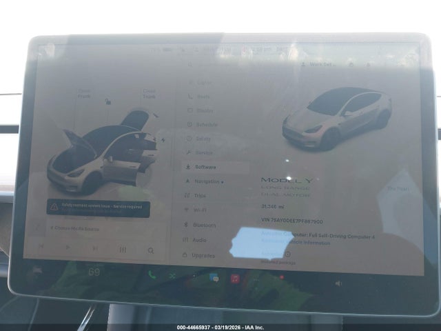 2023 TESLA MODEL Y 7SAYGDEE7PF887900 Photo 6