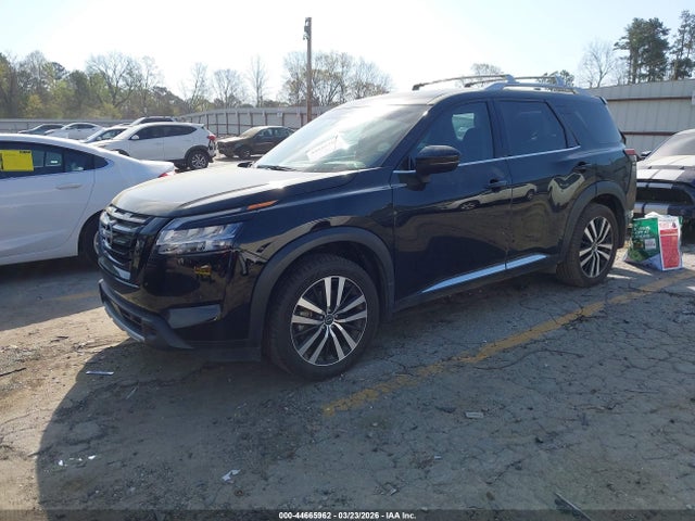 2024 Nissan Pathfinder Platinum Fwd მანქანა იყიდება აუქციონზე, vin: 5N1DR3DH1RC234017, აუქციონის ნომერი: 44665962