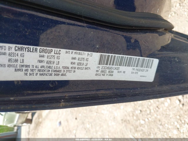 2014 DODGE CHARGER 2C3CDXBG0EH134325 Photo 8