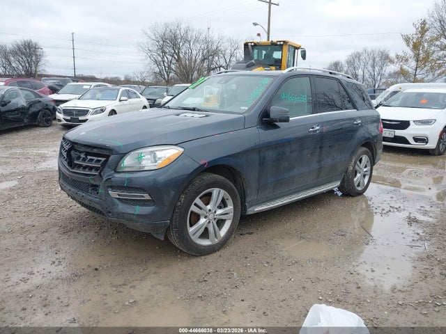 44666038 :رقم المزاد ، 4JGDA5HBXFA501428 vin ، 2015 Mercedes-benz Ml 350 4matic مزاد بيع