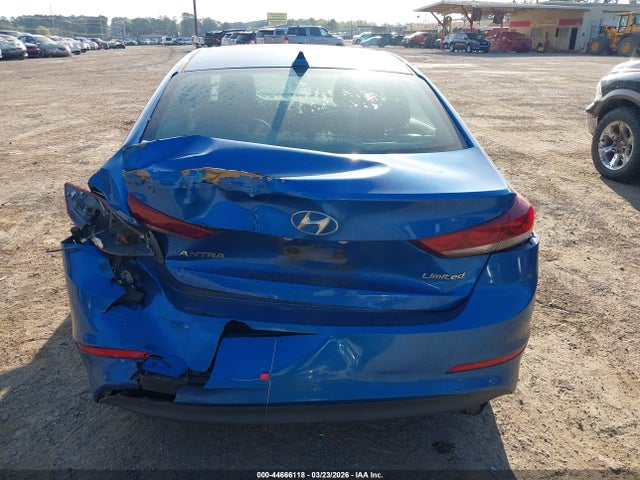 2017 Hyundai Elantra Limited მანქანა იყიდება აუქციონზე, vin: KMHD84LF1HU285499, აუქციონის ნომერი: 44666118