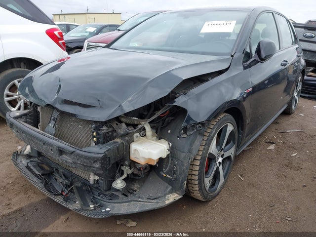 44666119 :رقم المزاد ، 3VW4T7AU6FM016306 vin ، 2015 Volkswagen Golf Gti 2.0t Se 4-door مزاد بيع