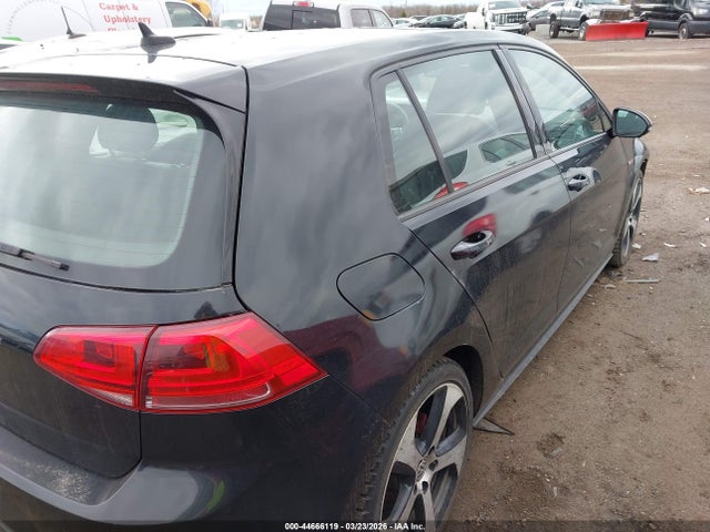 44666119 :رقم المزاد ، 3VW4T7AU6FM016306 vin ، 2015 Volkswagen Golf Gti 2.0t Se 4-door مزاد بيع