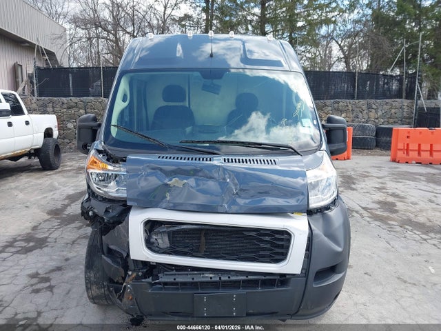 44666120 :رقم المزاد ، 3C6URVJG4KE545149 vin ، 2019 Ram Promaster 3500 Cargo Van High Roof 159 Wb Ext مزاد بيع
