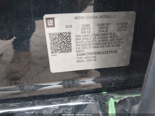 2019 CADILLAC CT6 1G6KD5RS0KU127618 Photo 8