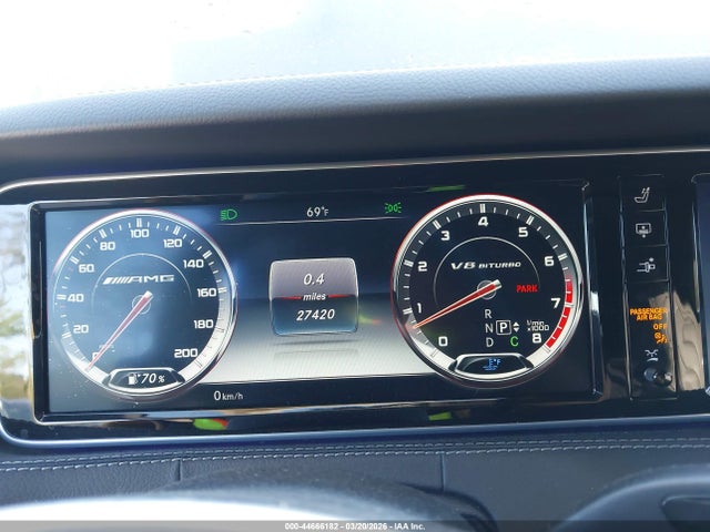 44666182 :رقم المزاد ، WDDXJ7JB7HA030368 vin ، 2017 Mercedes-benz Amg S 63 4matic مزاد بيع