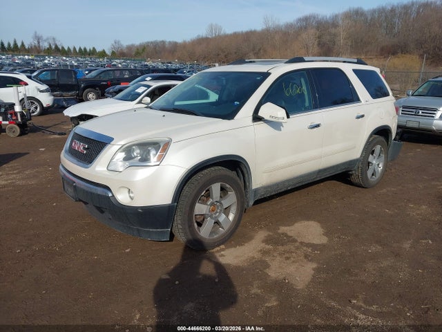 44666200 :رقم المزاد ، 1GKKRRED1CJ197603 vin ، 2012 Gmc Acadia Slt-1 مزاد بيع
