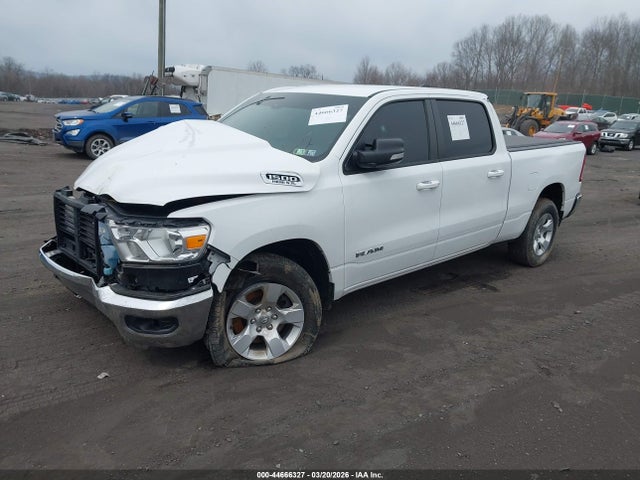 Продажа на аукционе авто 2022 Ram 1500 Big Horn  4x4 6'4 Box, vin: 1C6SRFMT3NN267124, номер лота: 44666327