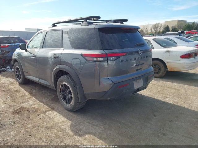 2025 Nissan Pathfinder Rock Creek 4wd მანქანა იყიდება აუქციონზე, vin: 5N1DR3BD3SC205009, აუქციონის ნომერი: 44666329