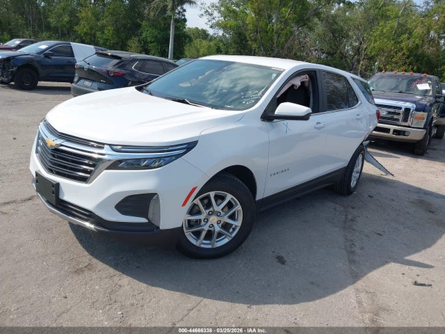 44666338 :رقم المزاد ، 3GNAXKEV7NL103546 vin ، 2022 Chevrolet Equinox Fwd Lt مزاد بيع