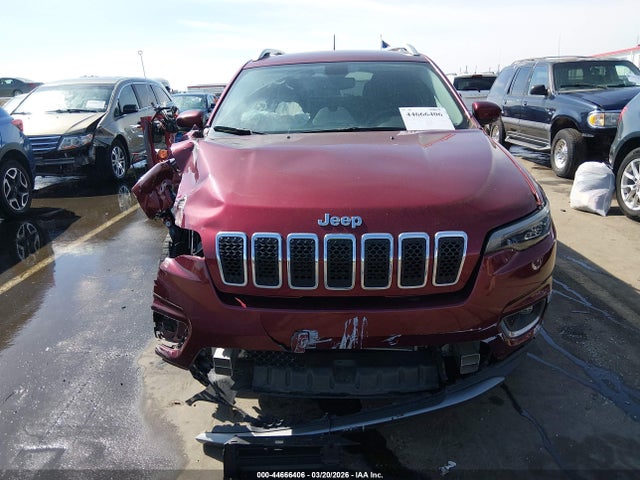 2019 Jeep Cherokee Limited Fwd მანქანა იყიდება აუქციონზე, vin: 1C4PJLDB2KD488372, აუქციონის ნომერი: 44666406