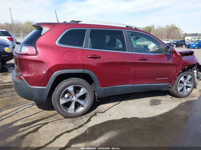 2019 Jeep Cherokee Limited Fwd მანქანა იყიდება აუქციონზე, vin: 1C4PJLDB2KD488372, აუქციონის ნომერი: 44666406