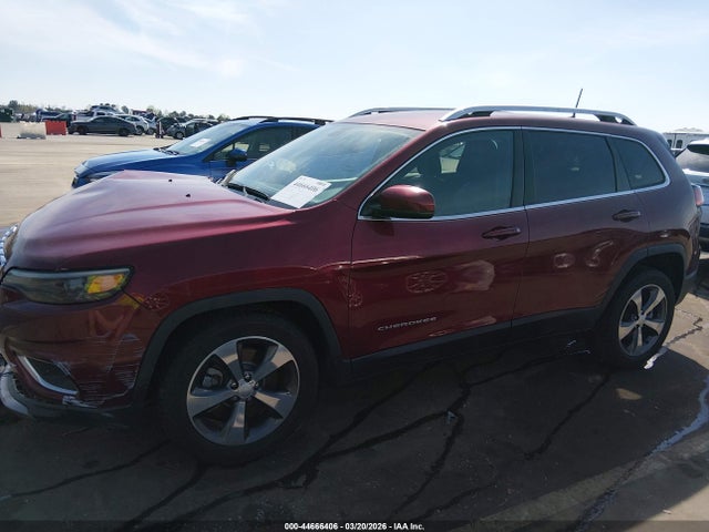 2019 Jeep Cherokee Limited Fwd მანქანა იყიდება აუქციონზე, vin: 1C4PJLDB2KD488372, აუქციონის ნომერი: 44666406