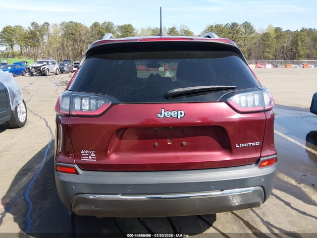 2019 Jeep Cherokee Limited Fwd მანქანა იყიდება აუქციონზე, vin: 1C4PJLDB2KD488372, აუქციონის ნომერი: 44666406
