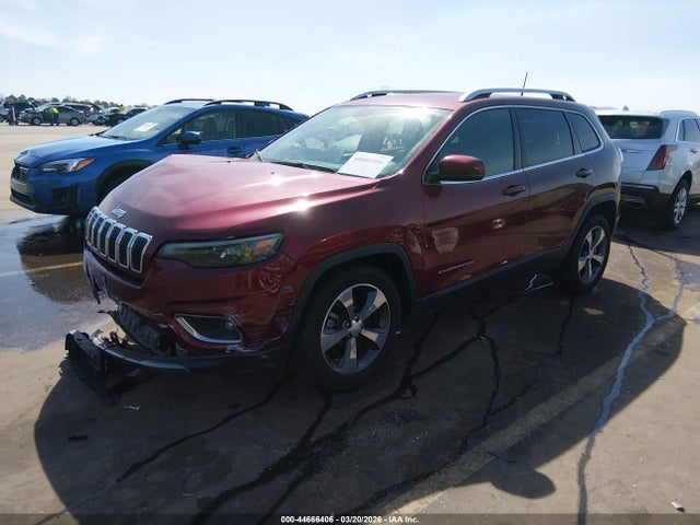 2019 Jeep Cherokee Limited Fwd მანქანა იყიდება აუქციონზე, vin: 1C4PJLDB2KD488372, აუქციონის ნომერი: 44666406