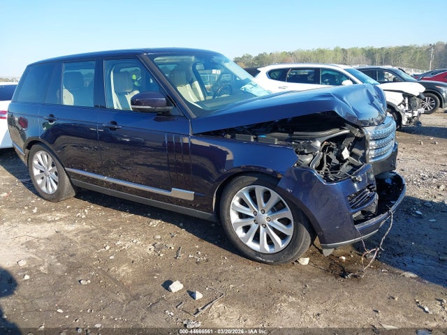 2015 Land Rover Range Rover 3.0l V6 Supercharged Hse მანქანა იყიდება აუქციონზე, vin: SALGS2VF0FA242042, აუქციონის ნომერი: 44666561