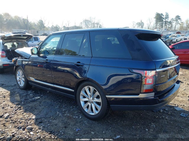 2015 Land Rover Range Rover 3.0l V6 Supercharged Hse მანქანა იყიდება აუქციონზე, vin: SALGS2VF0FA242042, აუქციონის ნომერი: 44666561