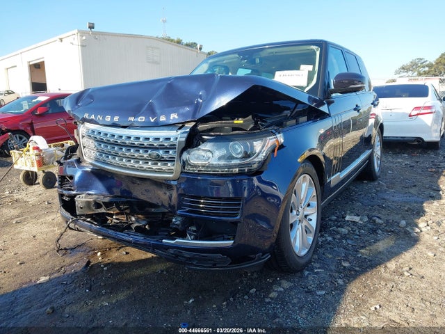 2015 Land Rover Range Rover 3.0l V6 Supercharged Hse მანქანა იყიდება აუქციონზე, vin: SALGS2VF0FA242042, აუქციონის ნომერი: 44666561