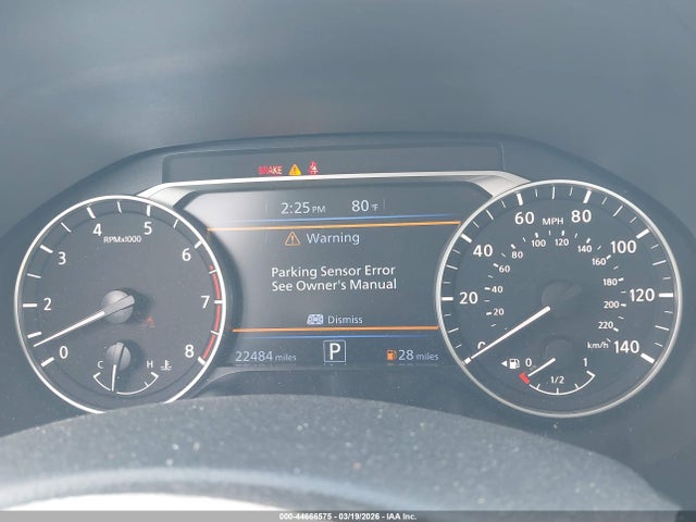 Продажа на аукционе авто 2025 Nissan Altima Sv Fwd, vin: 1N4BL4DV0SN385388, номер лота: 44666575