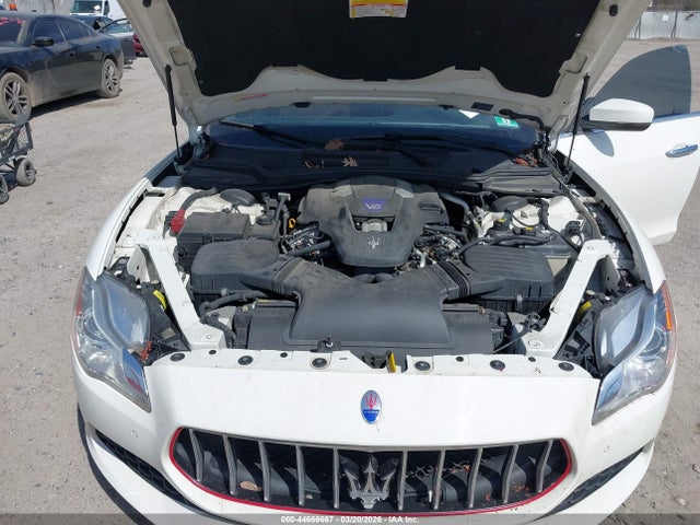 2017 Maserati Quattroporte S Q4 მანქანა იყიდება აუქციონზე, vin: ZAM56RRA3H1230296, აუქციონის ნომერი: 44666667