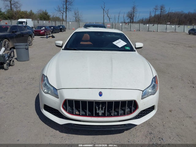 2017 Maserati Quattroporte S Q4 მანქანა იყიდება აუქციონზე, vin: ZAM56RRA3H1230296, აუქციონის ნომერი: 44666667