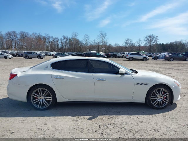 2017 Maserati Quattroporte S Q4 მანქანა იყიდება აუქციონზე, vin: ZAM56RRA3H1230296, აუქციონის ნომერი: 44666667