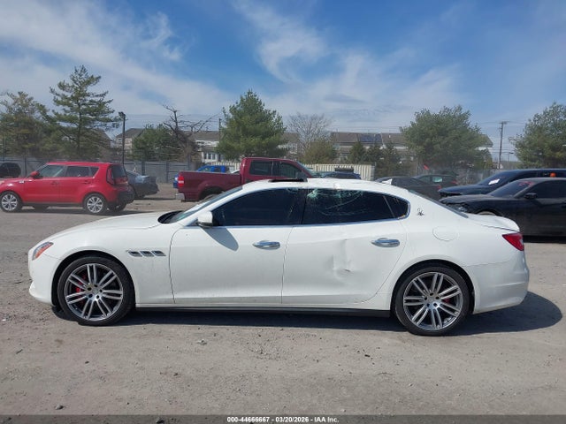 2017 Maserati Quattroporte S Q4 მანქანა იყიდება აუქციონზე, vin: ZAM56RRA3H1230296, აუქციონის ნომერი: 44666667