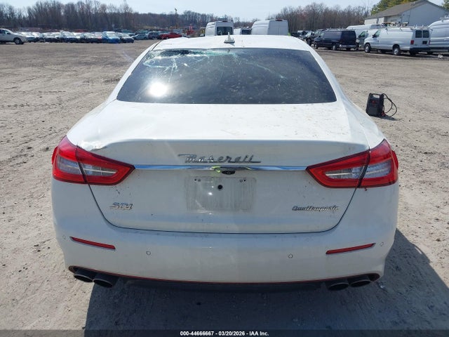 2017 Maserati Quattroporte S Q4 მანქანა იყიდება აუქციონზე, vin: ZAM56RRA3H1230296, აუქციონის ნომერი: 44666667