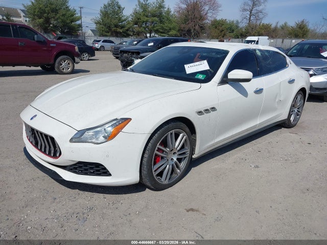 2017 Maserati Quattroporte S Q4 მანქანა იყიდება აუქციონზე, vin: ZAM56RRA3H1230296, აუქციონის ნომერი: 44666667