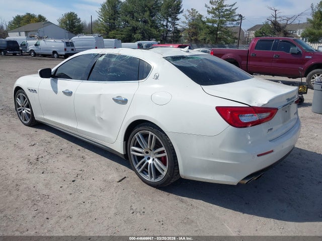 2017 Maserati Quattroporte S Q4 მანქანა იყიდება აუქციონზე, vin: ZAM56RRA3H1230296, აუქციონის ნომერი: 44666667
