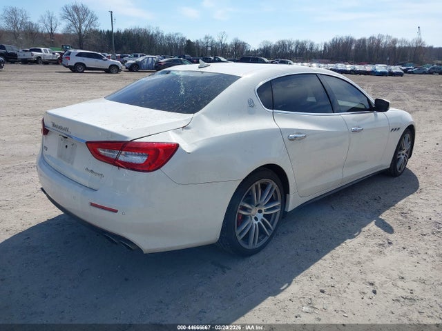 2017 Maserati Quattroporte S Q4 მანქანა იყიდება აუქციონზე, vin: ZAM56RRA3H1230296, აუქციონის ნომერი: 44666667