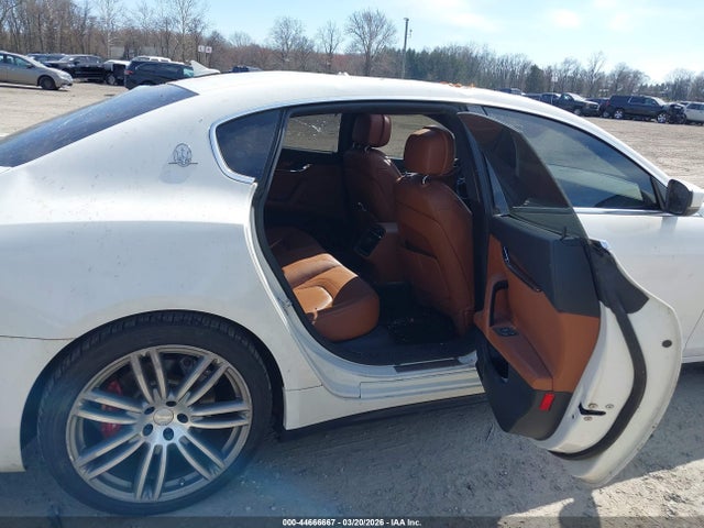 2017 Maserati Quattroporte S Q4 მანქანა იყიდება აუქციონზე, vin: ZAM56RRA3H1230296, აუქციონის ნომერი: 44666667