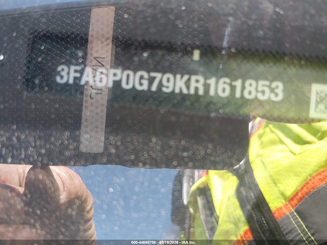 Aukcja sprzedaży 2019 Ford Fusion S, vin: 3FA6P0G79KR161853, numer aukcji: 44666706
