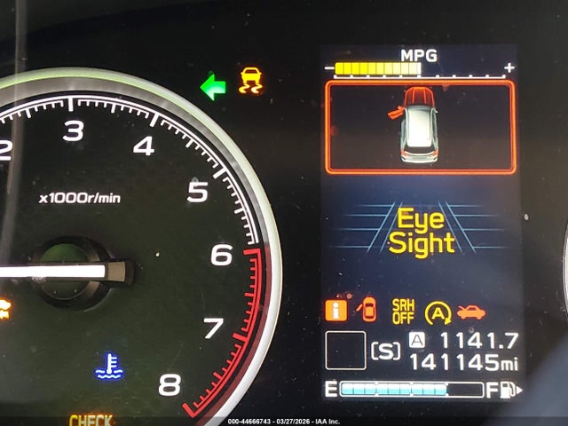 44666743 :رقم المزاد ، JF2SKASC9KH571427 vin ، 2019 Subaru Forester Limited مزاد بيع