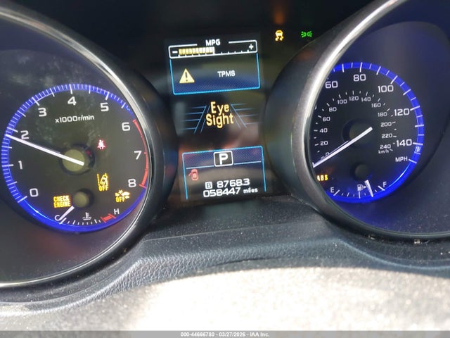 44666780 :رقم المزاد ، 4S4BSAJC0K3343941 vin ، 2019 Subaru Outback 2.5i Limited مزاد بيع