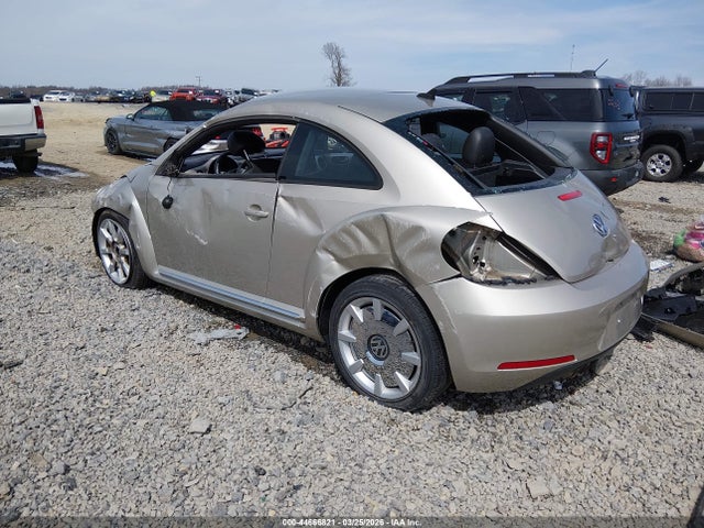 Продажа на аукционе авто 2012 Volkswagen Beetle 2.5l, vin: 3VWJP7AT8CM662876, номер лота: 44666821