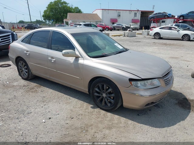 2008 HYUNDAI AZERA KMHFC46F08A258833