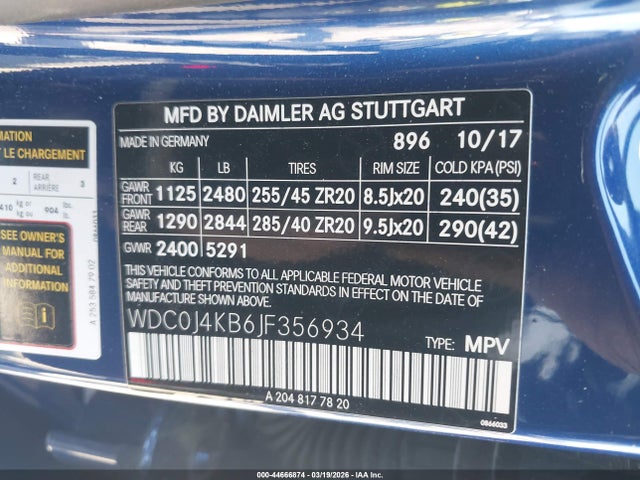 2018 MERCEDES-BENZ GLC 300 COUPE WDC0J4KB6JF356934 Photo 8