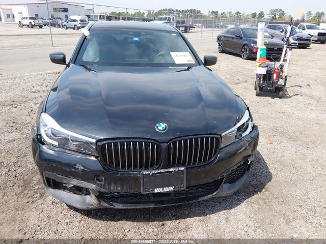 2019 Bmw 740i მანქანა იყიდება აუქციონზე, vin: WBA7E2C59KB217490, აუქციონის ნომერი: 44666927