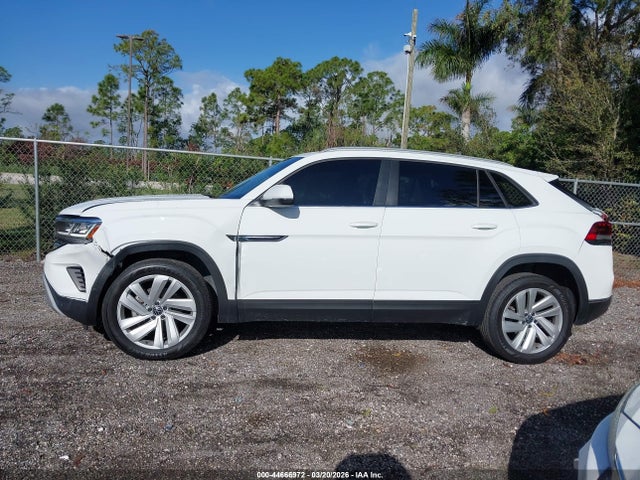 44666972 :رقم المزاد ، 1V2JC2CA0MC230331 vin ، 2021 Volkswagen Atlas Cross Sport 2.0t Se W/technology مزاد بيع