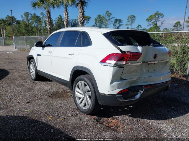 44666972 :رقم المزاد ، 1V2JC2CA0MC230331 vin ، 2021 Volkswagen Atlas Cross Sport 2.0t Se W/technology مزاد بيع