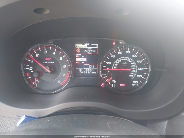 Aukcja sprzedaży 2021 Subaru Wrx Sti Limited, vin: JF1VA2W63M9811020, numer aukcji: 44667084