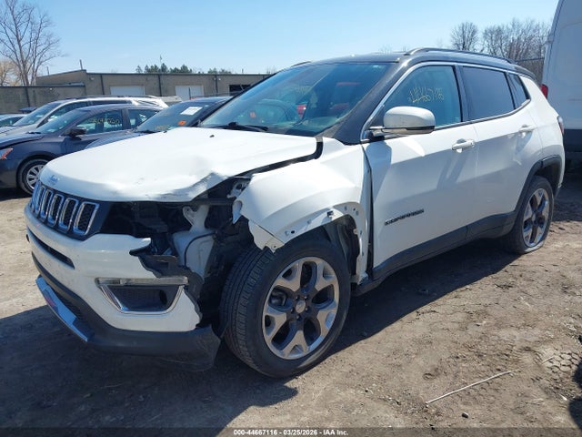 44667116 :رقم المزاد ، 3C4NJCCB6JT425227 vin ، 2018 Jeep Compass Limited Fwd مزاد بيع
