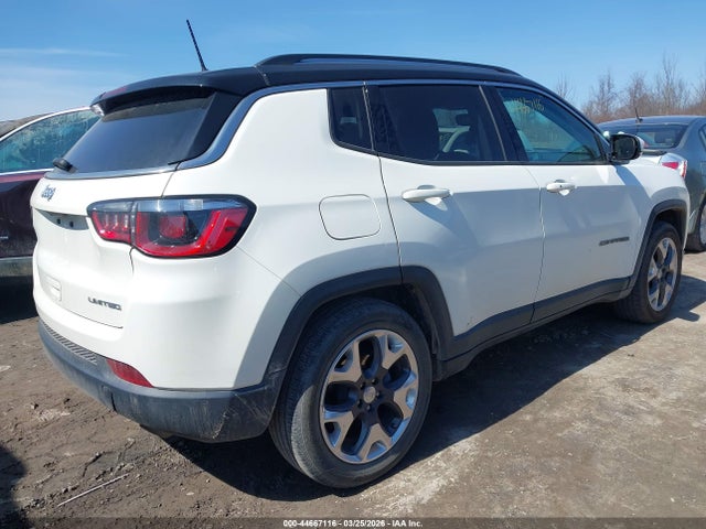 44667116 :رقم المزاد ، 3C4NJCCB6JT425227 vin ، 2018 Jeep Compass Limited Fwd مزاد بيع