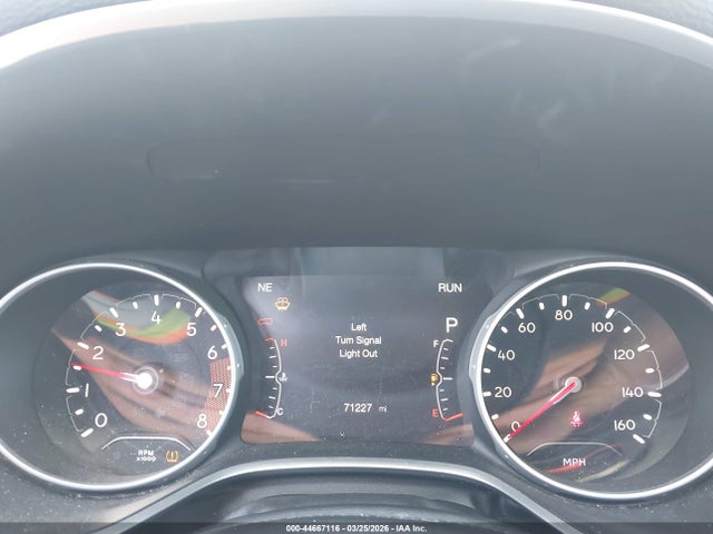 44667116 :رقم المزاد ، 3C4NJCCB6JT425227 vin ، 2018 Jeep Compass Limited Fwd مزاد بيع