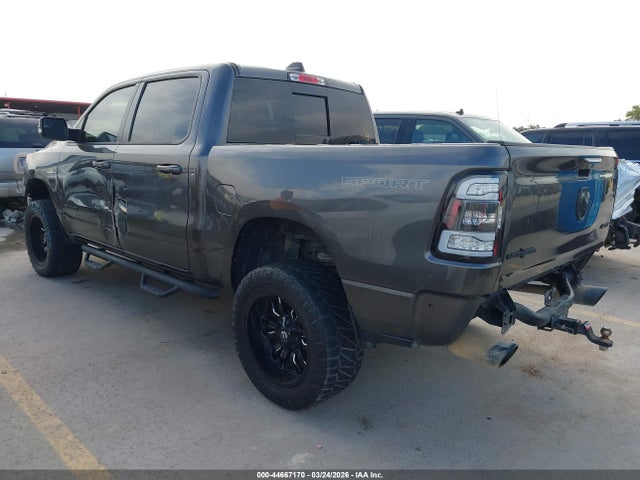 44667170 :رقم المزاد ، 1C6SRFFT8LN417772 vin ، 2020 Ram 1500 Lone Star  4x4 5'7 Box مزاد بيع