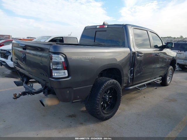 44667170 :رقم المزاد ، 1C6SRFFT8LN417772 vin ، 2020 Ram 1500 Lone Star  4x4 5'7 Box مزاد بيع