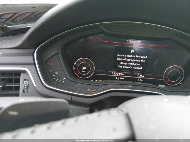 Продаж на аукціоні авто 2019 Audi A4 Allroad 45 Premium, vin: WA18NAF46KA103743, номер лоту: 44667199
