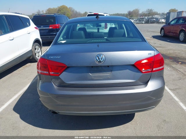 44667398 :رقم المزاد ، 1VWBH7A37DC099663 vin ، 2013 Volkswagen Passat 2.5l Se مزاد بيع