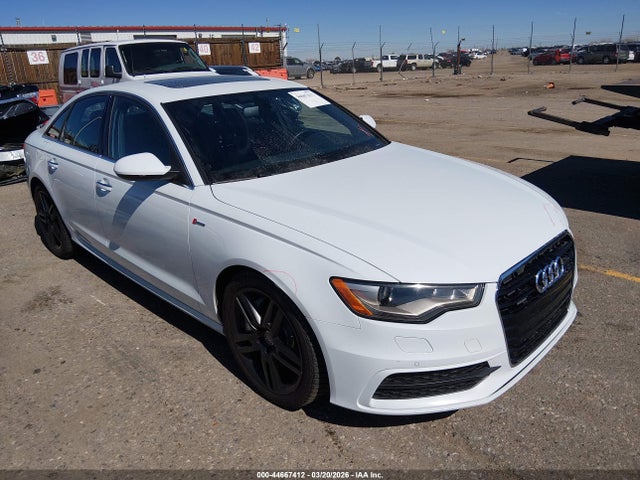 44667412 :رقم المزاد ، WAUFGAFC6FN014345 vin ، 2015 Audi A6 3.0t Premium Plus مزاد بيع